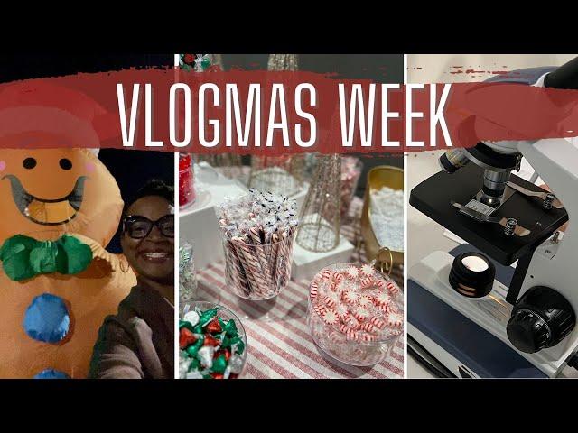 Vlogmas  | Week in my life | #vlogmas