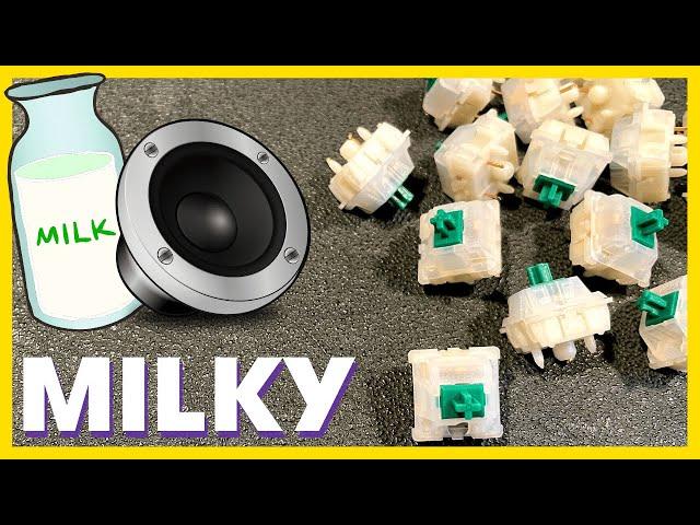 Gateron MILKY GREEN sound test & review // DON'T buy em