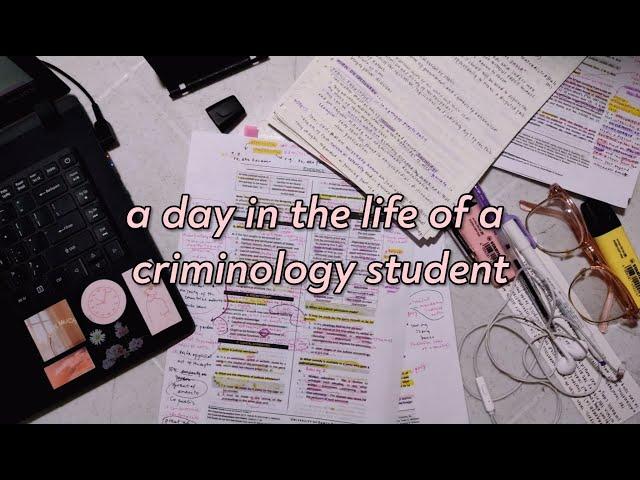 ‍️ a day in the life of a criminology student | (online) college vlog #1
