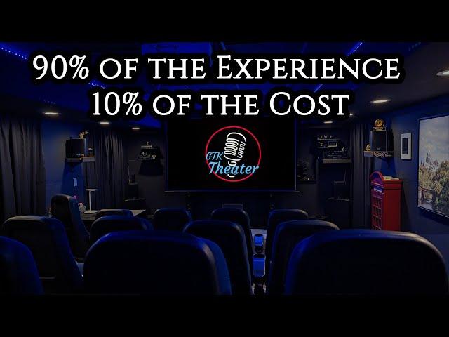 Build Your Home Theater on a Budget, 90% of the Experience for 10% of the Cost
