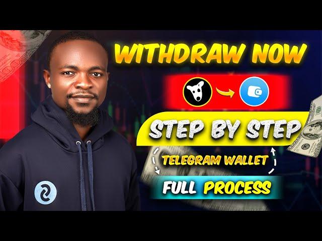 Telegram Wallet: How to WITHDRAW and CASHOUT $Dogs Coin