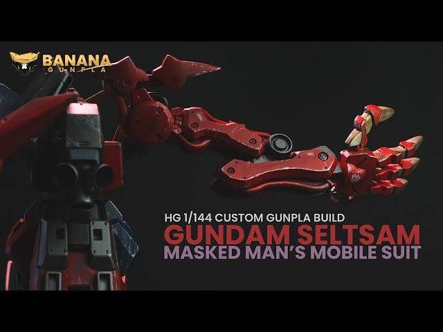 HG GUNDAM SELTSAM (MASKED MAN'S MOBILE SUIT) | Custom Build