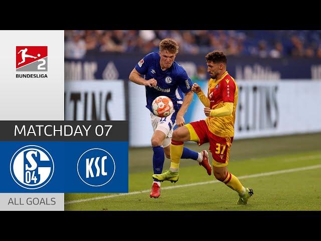 Quick Start At Schalke  | FC Schalke 04 - Karlsruher SC 1-2 | All Goals | Matchday 7 –  Bundesliga 2