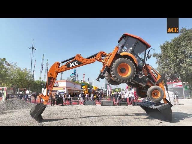 ACE Backhoe Loader - Rugged Machine - Demo