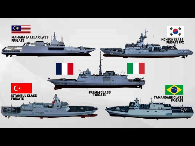 Top 10 World's Most Powerful Frigates in 2024