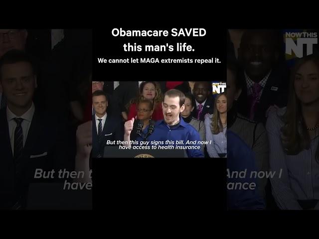 Republican Man Admits Obamacare Saved His Life