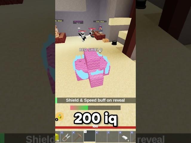 200 iq  (Roblox Bedwars)