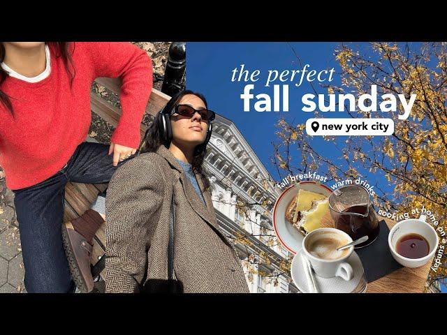 the perfect fall day in nyc