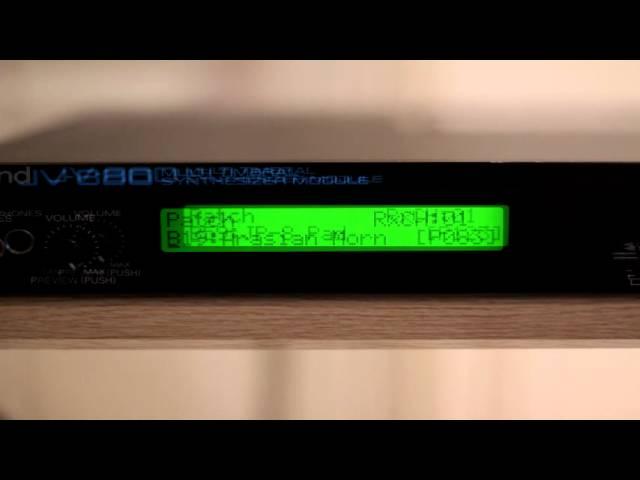 Roland JV-880 demos