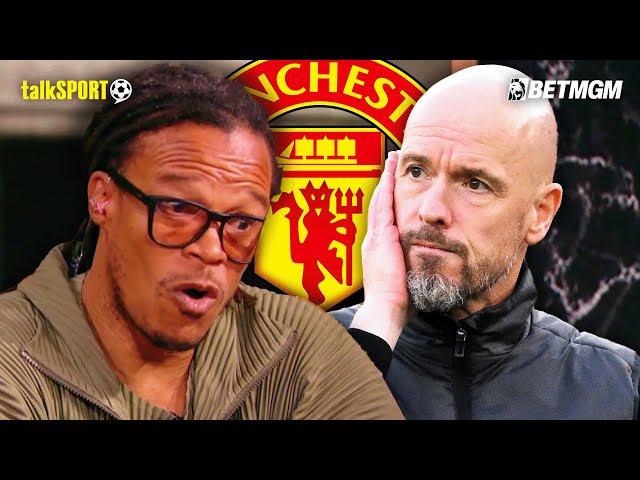  TEN HAG SACKED!  Edgar Davids CLAIMS Erik Ten Hag HAD IT 'HARD' At Man United Following Sacking