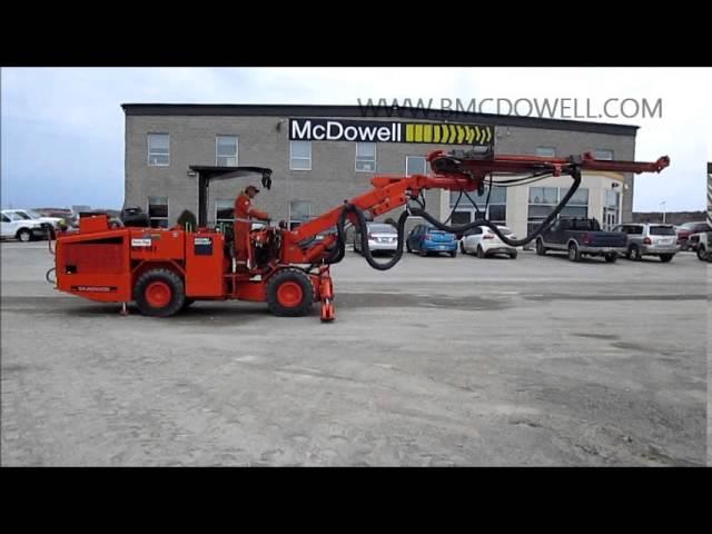 MCDOWELL EQUIPMENT - Sandvik Secoma Mercury 1F/1B Jumbo Drill