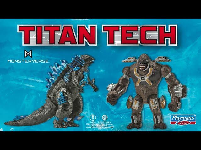 Monsterverse Titan Tech Figures Commercial