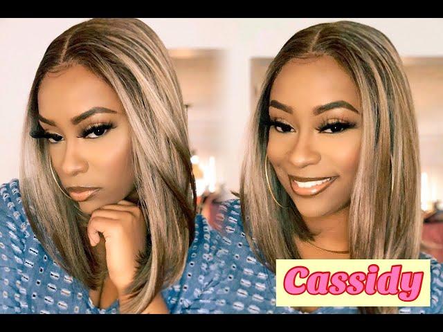*NEW RELEASE* | OUTRE COLOR BOMB LACE FRONT WIG- CASSIDY | BLONDE SERIES