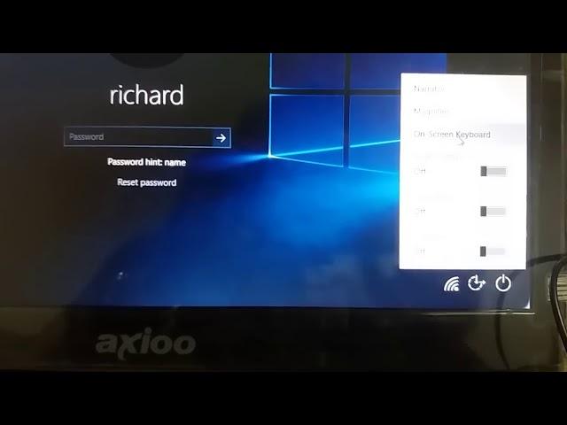 Reset password windows 10 via command prompt CMD