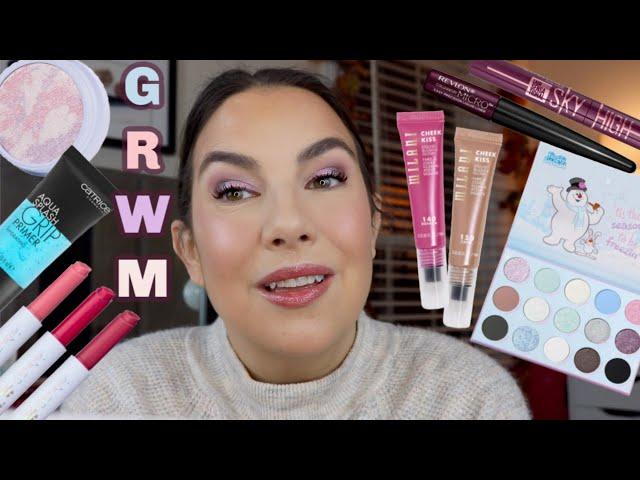 TRYING NEW DRUGSTORE MAKEUP - Get Ready with Me!