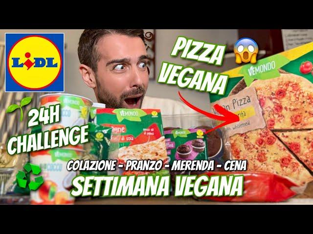 MANGIO PER 24 ORE SOLO CIBO VEGANO DELLA LIDL! | Vlog novità al supermercato ️