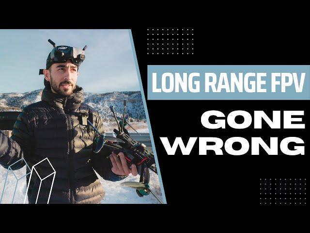 I ALMOST LOST MY DRONE | Long Range FPV Gone Wrong | Cinematic FPV Drone