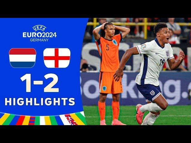 Netherlands vs England (1-2) HIGHLIGHTS | EURO 2024