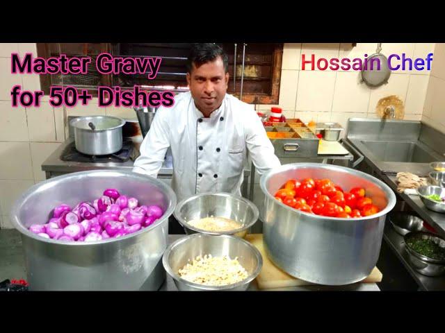 Master Gravy for 50+ Dishes | How to make gravy | Gravy tutorial | Hossain Chef