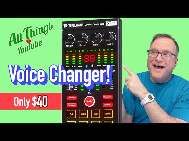 Cheapest Voice Changer for Livestreams (Mac & PC) - Review