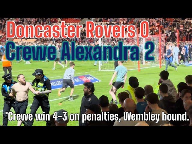 Doncaster Rovers 0-2 Crewe Alexandra (3-4 pens)