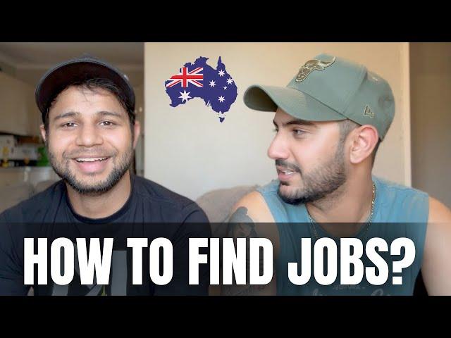 NO JOBS FOR STUDENTS | INDIANS IN AUSTRALIA