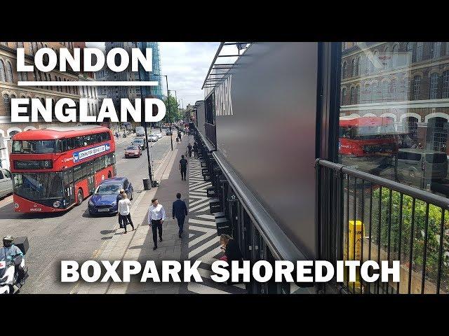 BOXPARK LONDON Shoreditch Boxpark Pop Up Mall
