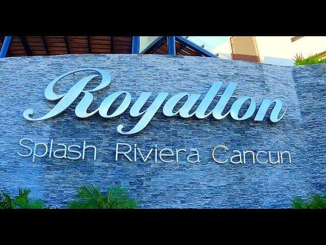 Royalton splash Cancun walk around with restaurants and shop prices