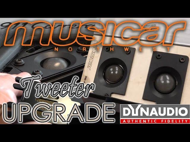 Porsche 991 Musicar Tweeter Upgrade - Dynaudio Esotec MD102