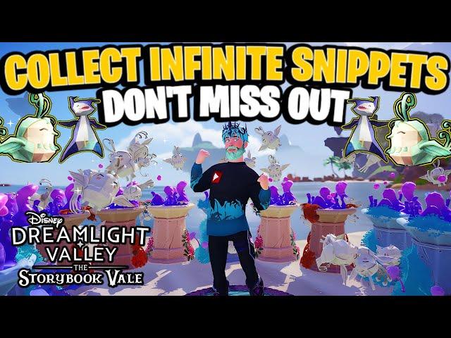 Spawn INFINITE Snippets! [HURRY BEFORE PATCHED] | Dreamlight Valley: Storybook Vale