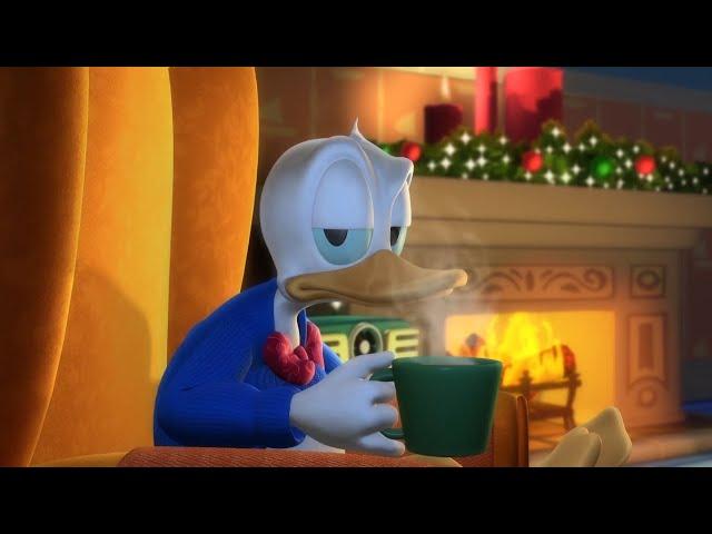 He can’t catch a break Mickey twice upon a Christmas | 2006 | Donald Duck loves chocolate