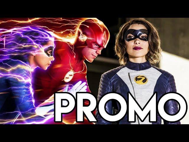 The Flash Season 5 Episode 2 Promo - Cicada vs Nora & Barry FIGHT Scene