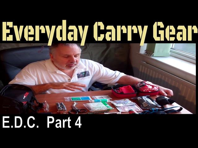 Every Day Carry pt4 Preppers EDC for survival - essential gear in my prepping emergency survival bag