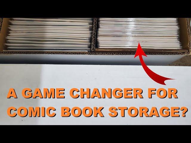 How to Store Comics in a Long or Short Box (To Avoid Bends)