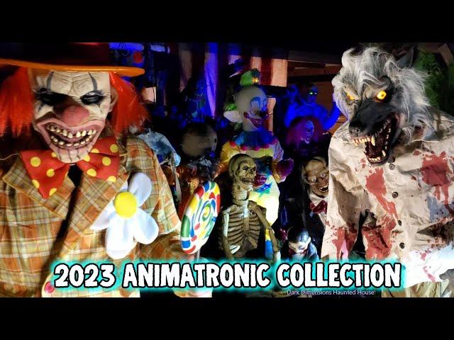 Halloween Huge Animatronics Collection Props by Spirit  Home Depot  Distortions Unlimited Props 4K