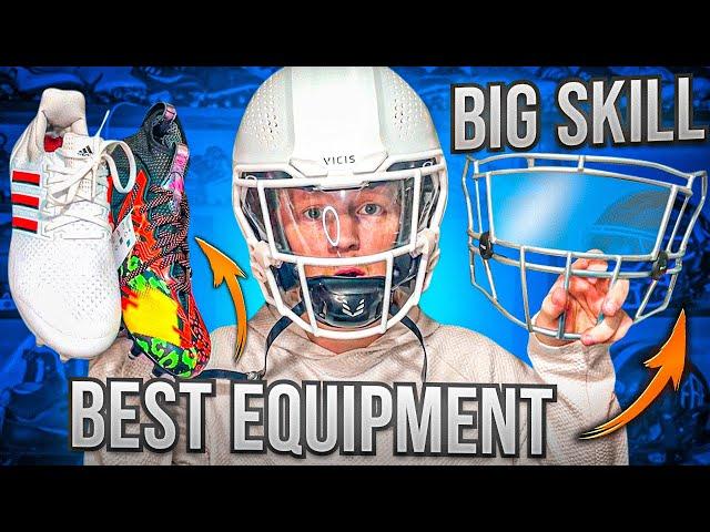 Best Equipment & Accessories for RB, LB, TE , QB and DE // Big Skill Player Equipment Guide
