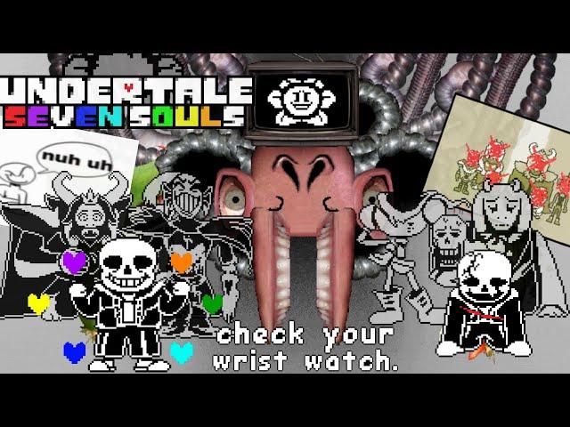 Undertale: Seven Souls phases 1-2 [All endings and extra's] by FrankFro66