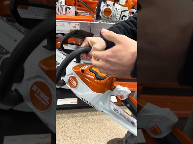 STIHL MSA 70 power! #stihlchainsaw #stihl #chainsawparts #tools #diy