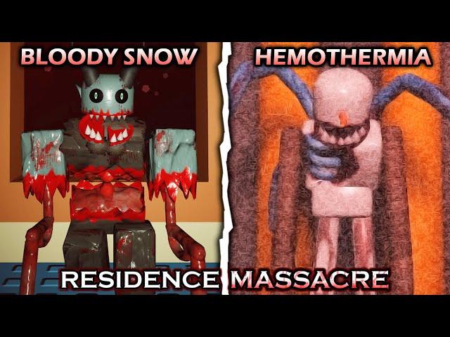 Residence Massacre: Bloody Snow + Hemothermia - (Full Walkthrough) - Roblox