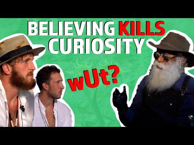 the POWER of admitting "I DON'T KNOW" - learn with us - Sadhguru Logan Paul Reaction