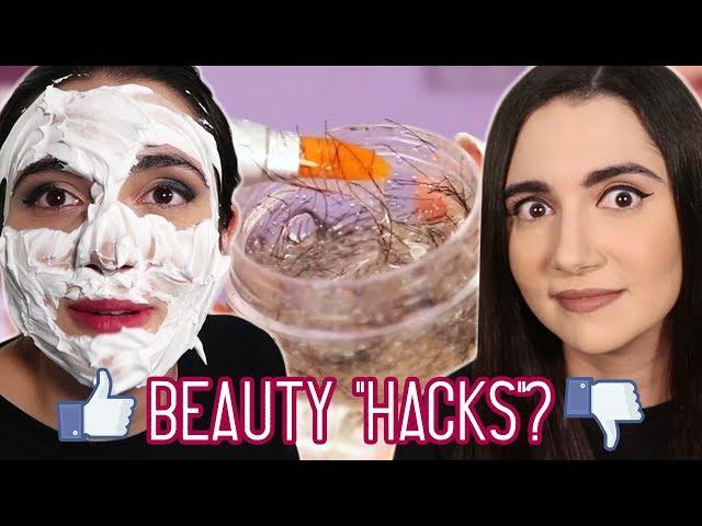 Trying Clickbait Beauty "Hacks" From Facebook