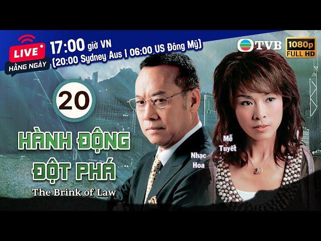 Phim TVB Hành Động Đột Phá (The Brink Of Law) 20/25 | Mã Tuấn Vỹ, Ngô Trác Hy, Liêu Bích Nhi | 2007