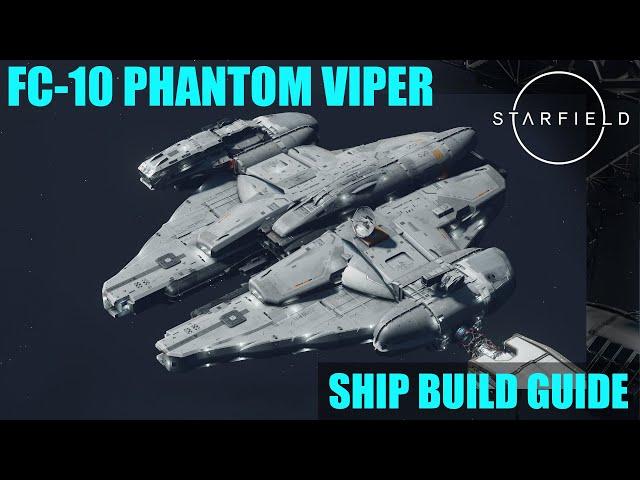 Starfield Ship Building Guide - FC-10 Phantom Viper | Millenium Falcon-inspired ship build