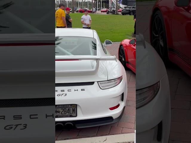 Porsche 911 GT3 and Carrera at the local cars and coffee. #shorts #porsche #porsche911