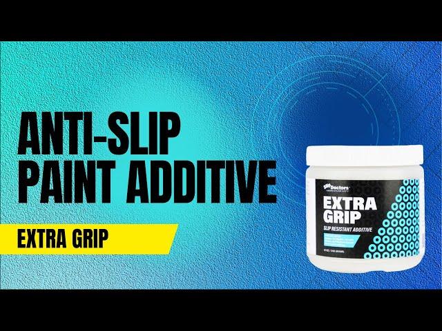 Non-Slip Paint Additive to Increase the Slip Resistance in Epoxy, Polyurethane, and Acrylic Coatings