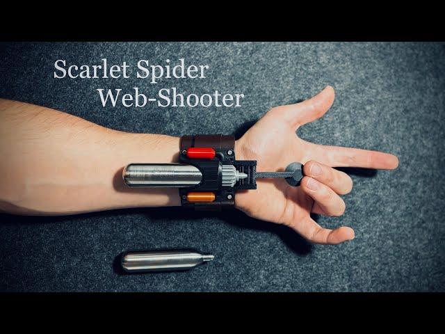 Functional Scarlet Spider Web-Shooters