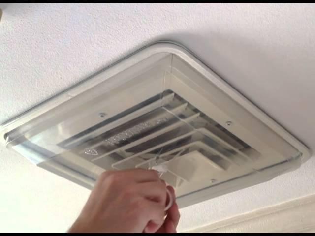 AC DraftShields Vent Cover Installation