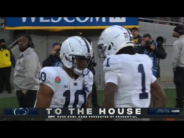 Penn State RB Nick Singleton 87 YARD TD vs Utah | 2022 College Football