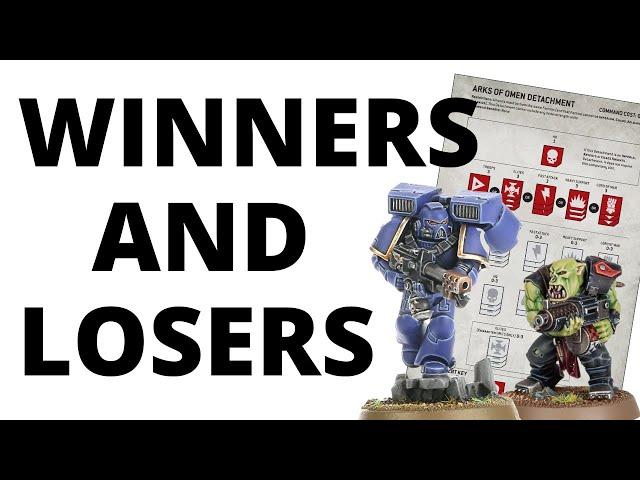 Every Warhammer 40K Army and the New Arks of Omen Rules - Winners and Losers