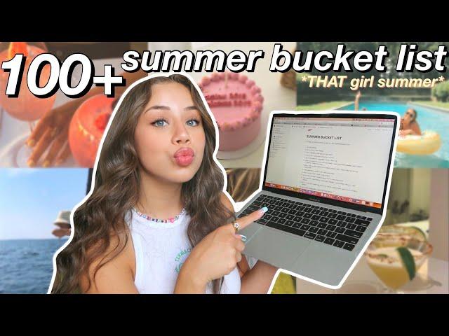 100+ SUMMER BUCKET LIST IDEAS you'll actually want to do! *THE pinterest girl summer*